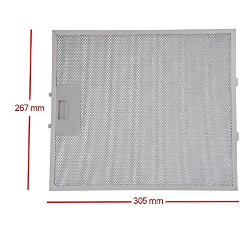 5.99 $ | W10169961A - Campana extractora compatible de 267 x 305 mm AEG, Ikea, Elica, Whirlpool