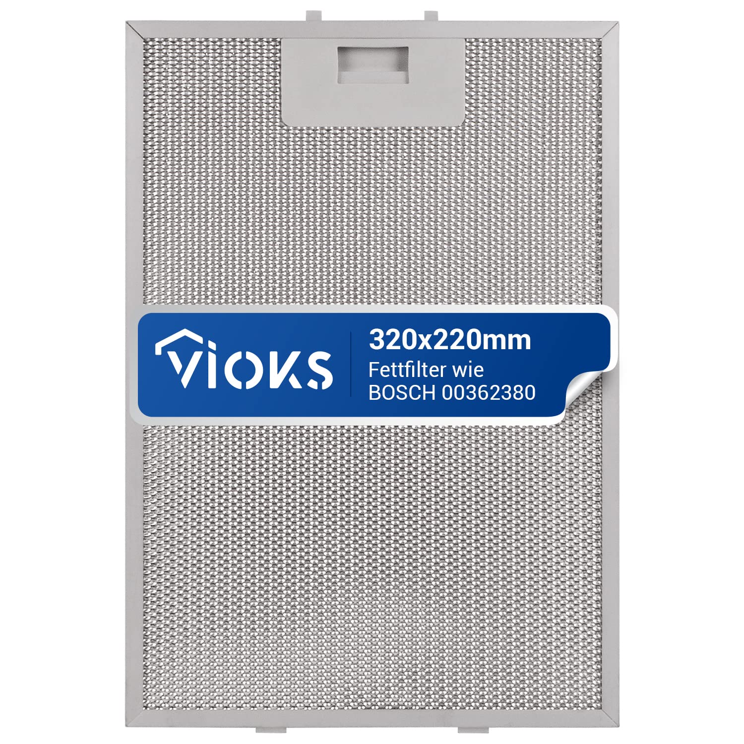 Dunstabzugshaube Filter Metall 320x220mm Ersatz fΓΌr Bosch 00362380 Fett Filter Dunstabzugshaube Metallfilter / Siemens Filter Dunstabzugshaube