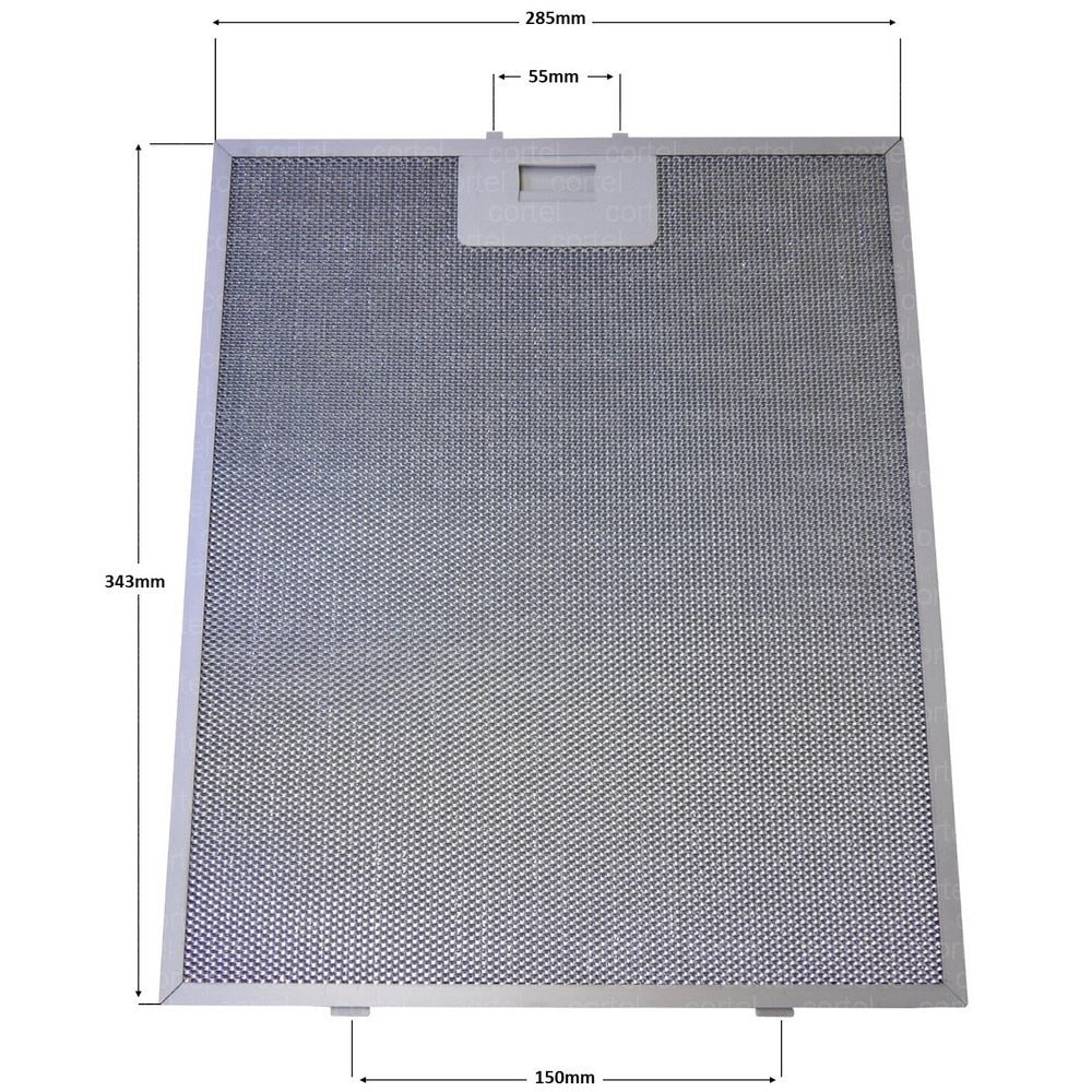 5.99 $ | 80877665 Range Hood Filter 343 x 284mm Cooker Hood Grease Filter Kitchen Extractor Ventilation Aluminium Aspirator 34.3 x 28.4 c