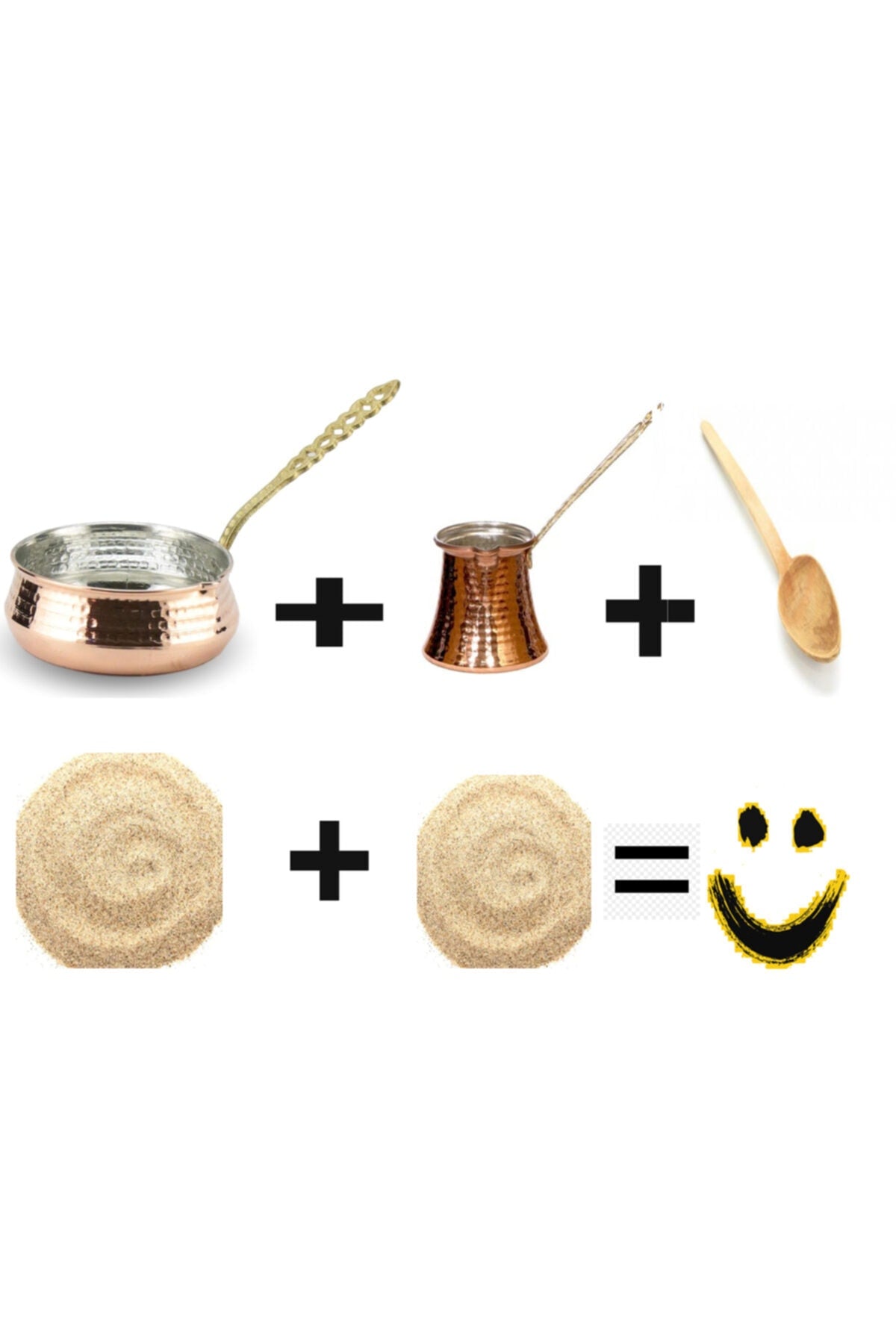 Turkish Hot Sand Coffee Maker Authentic Copper Heater Machine Gas Stove Top Barbecue Copper Coffee Pot Set