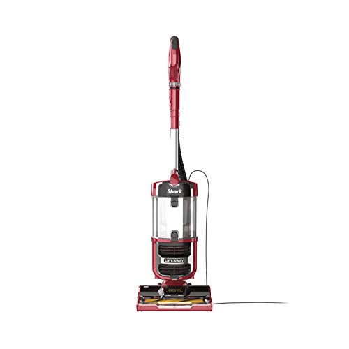 Shark ZU561 Navigator Lift-Away Speed Self Cleaning Brushroll Lightweight Upright Vacuum with HEPA Filter, Red Peony