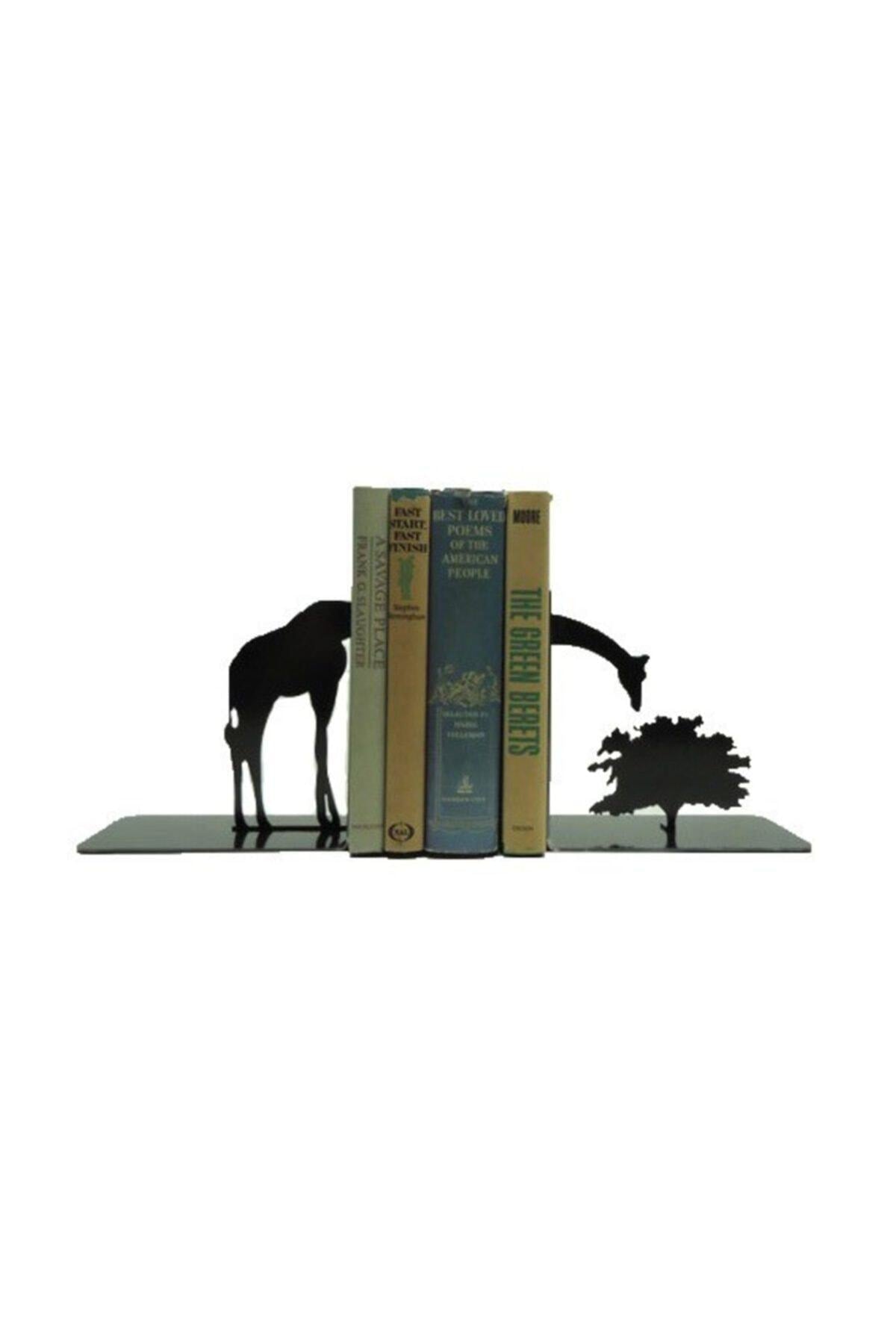 Figured Decorative Metal Book Holder, Book Support, Book Organizer, Gift Black cat, Bike, Elephant Ballerina, Giraffe, Reading