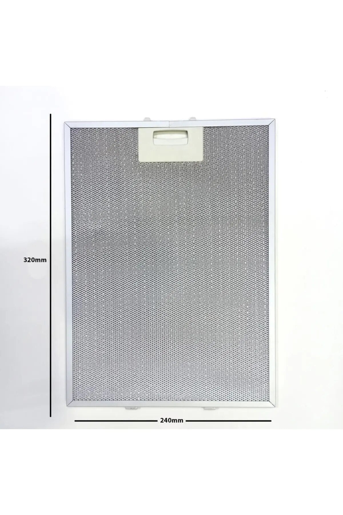 5.99 $ | 240x320 Cooker Hood Filter - Rear Distance 7.5cm, 2 clips - 24x32 - 32x24