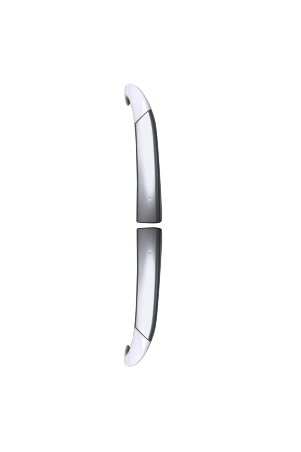 7.99 $ | 1587421950105 Refrigerator Accessory Spare Part Arçelik Beko Upper and Lower Door Handle Set Color Gray - White