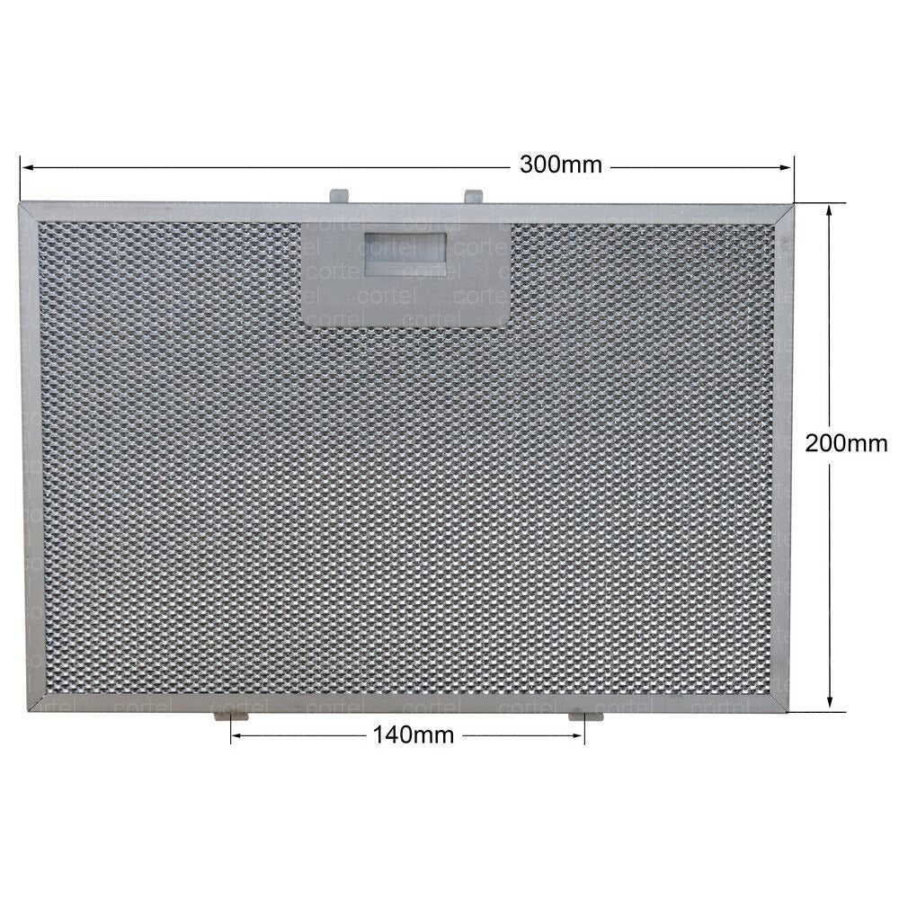 5.99 $ | Cooker Hood Mesh Filter (Metal Grease Filter) 300 x 200 mm for Beko 9197060212